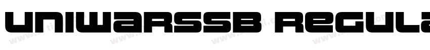 UniwarsSb Regular字体转换 UniwarsSb Regular字体转换